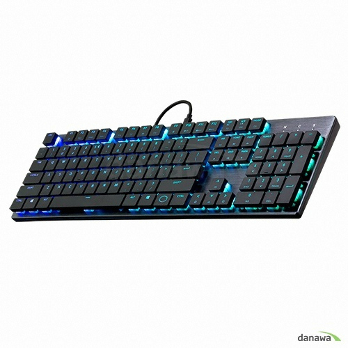 쿨러마스터 SK650 MX RGB LOW PROFILE Switch (적축)